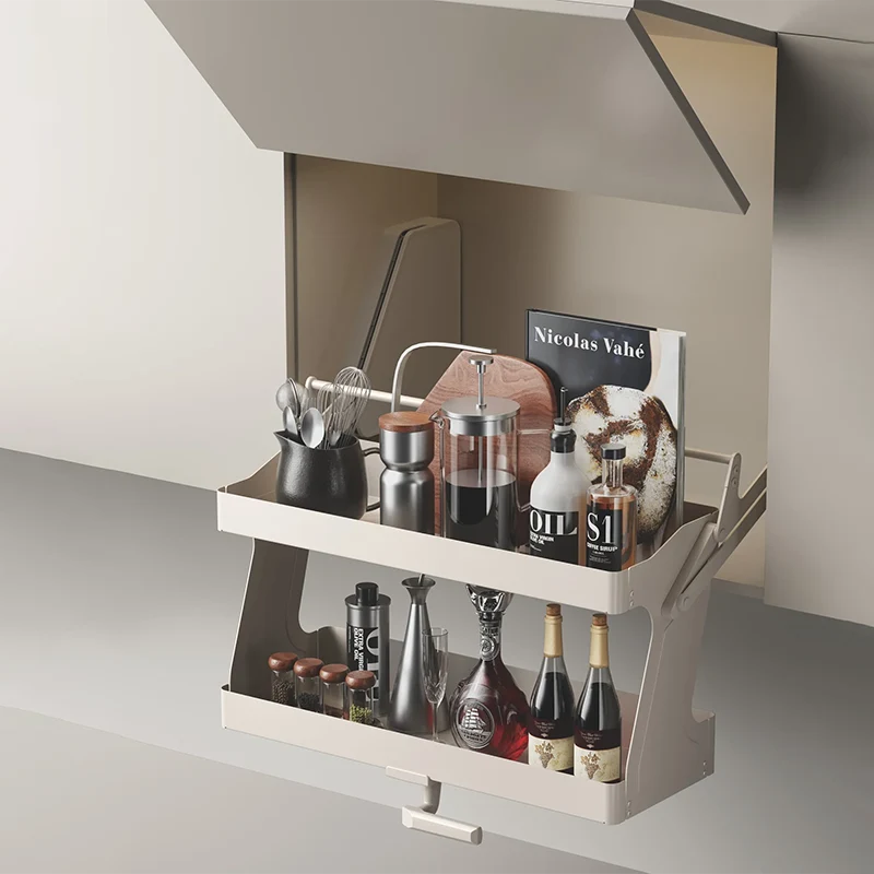 PULL DOWN CABINET ORGANIZER (Knock-down version)
